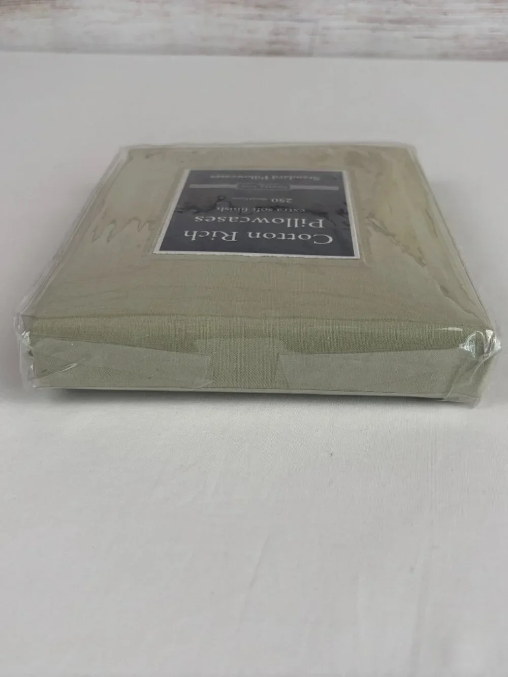 Northcrest Standard Pillowcases Cotton Polyester Green 250 TC